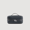 Wash New Toilet Bag In Grained Fabric Steel