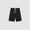Rope Short Elasticated Waist Cotton Shorts Navy Blue