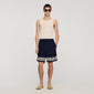 Amalfi Short Contrast Pattern Floaty Shorts Navy Blue