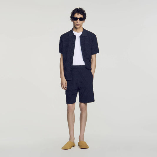 Sponge Shorts  Shorts Navy Blue