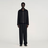 New Zipper Jacket Zip-Up Jacket Black
