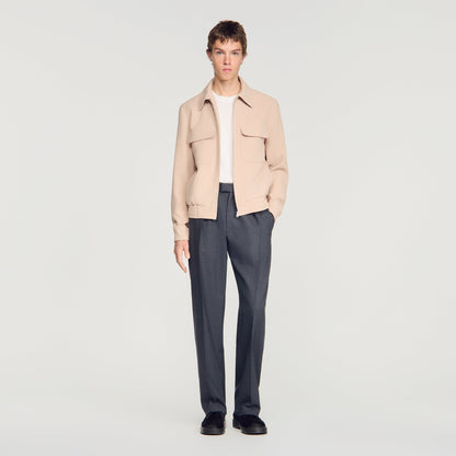New Fifties  Worker Jacket Cappucino