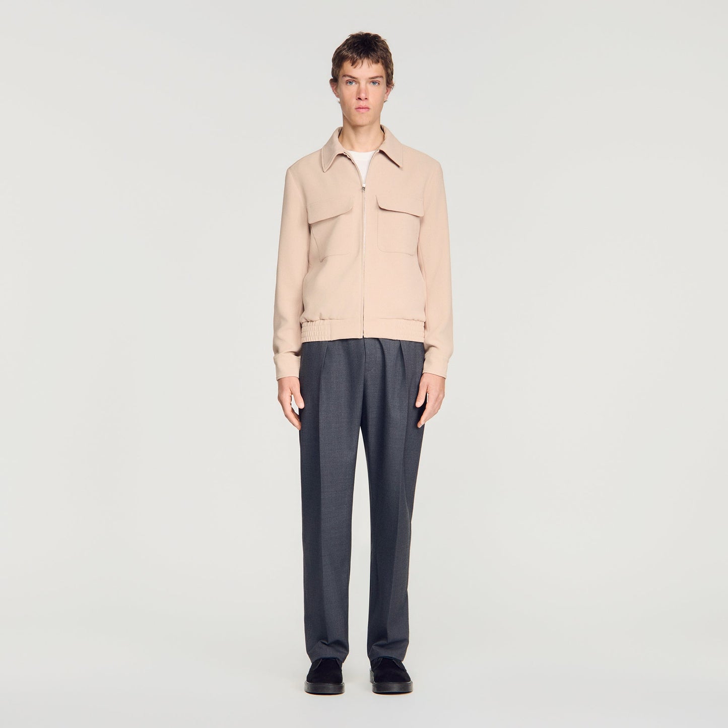New Fifties  Worker Jacket Cappucino