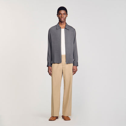 Fonte Pleated Shirt