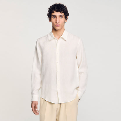 Linen Shirt Linen Shirt Ivory.