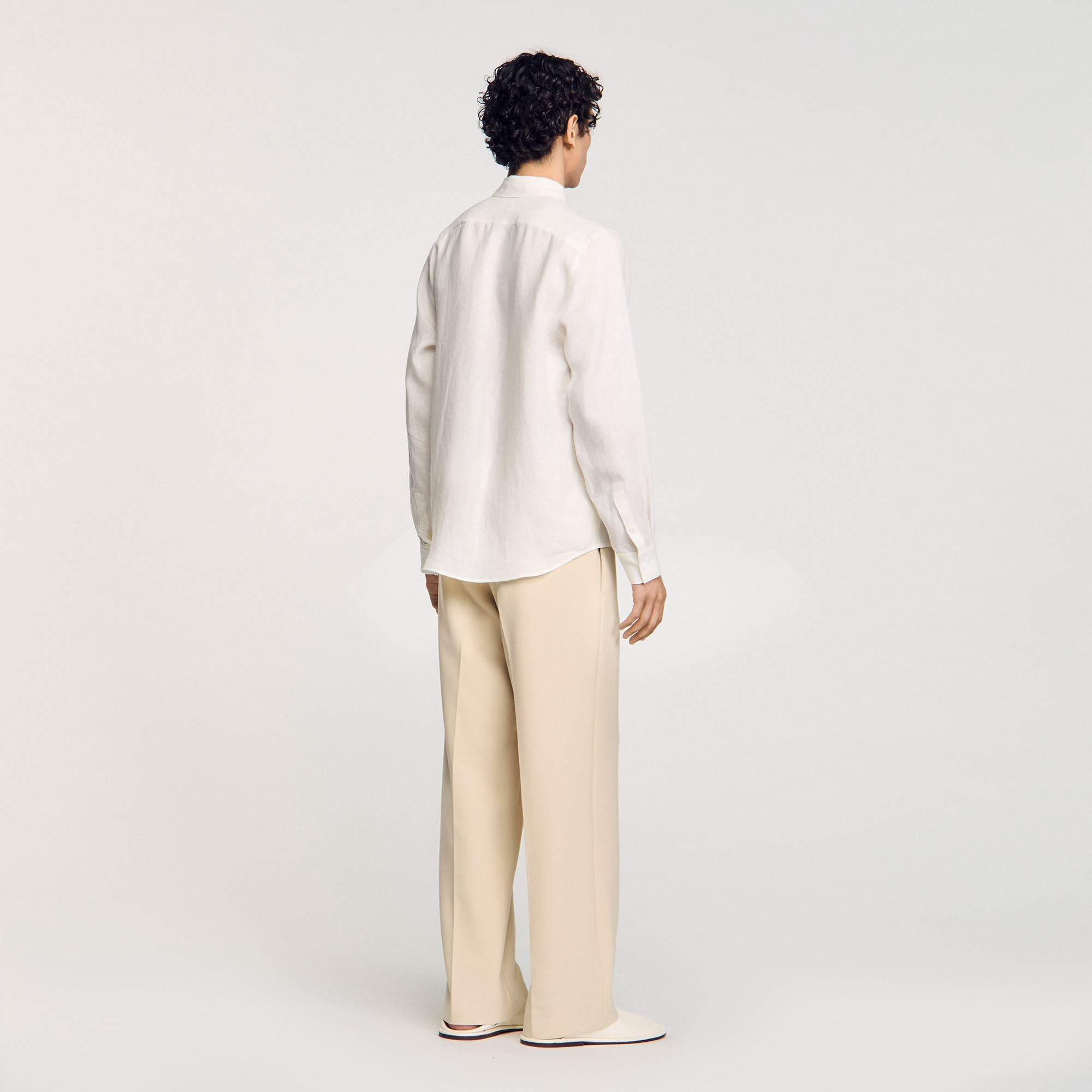 Linen Shirt Linen Shirt Ivory.