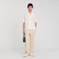 Requin Linen Mc Cotton And Linen Shirt Ivory.
