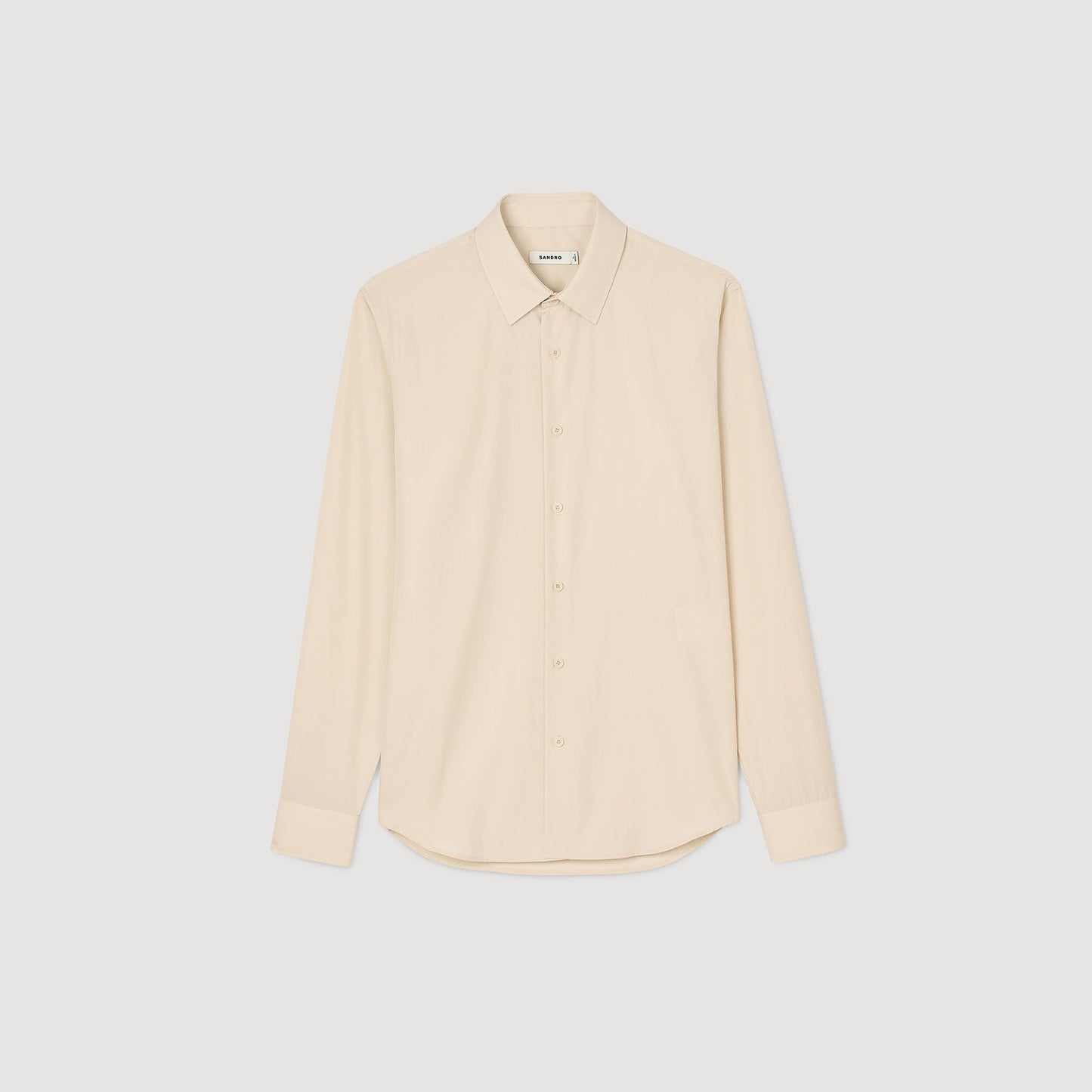 New Seamless Stretch Plain Shirt Oats