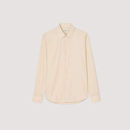 New Seamless Stretch Plain Shirt Oats