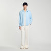 Zip-Up Shirt Blue Sky