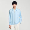 Zip-Up Shirt Blue Sky