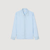 Zip-Up Shirt Blue Sky