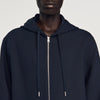 Hooded Shirt Navy Blue