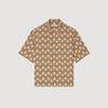Big Rope Mc Loose-Fit Rope Print Shirt Butter Cream