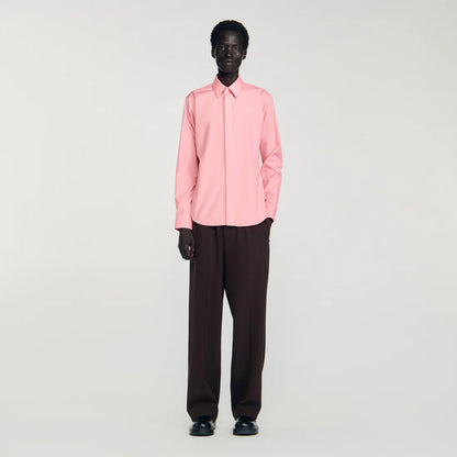 Hidden Shirt Plain Shirt Baby Pink