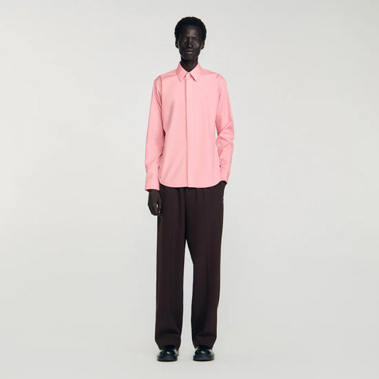 Hidden Shirt Plain Shirt Baby Pink