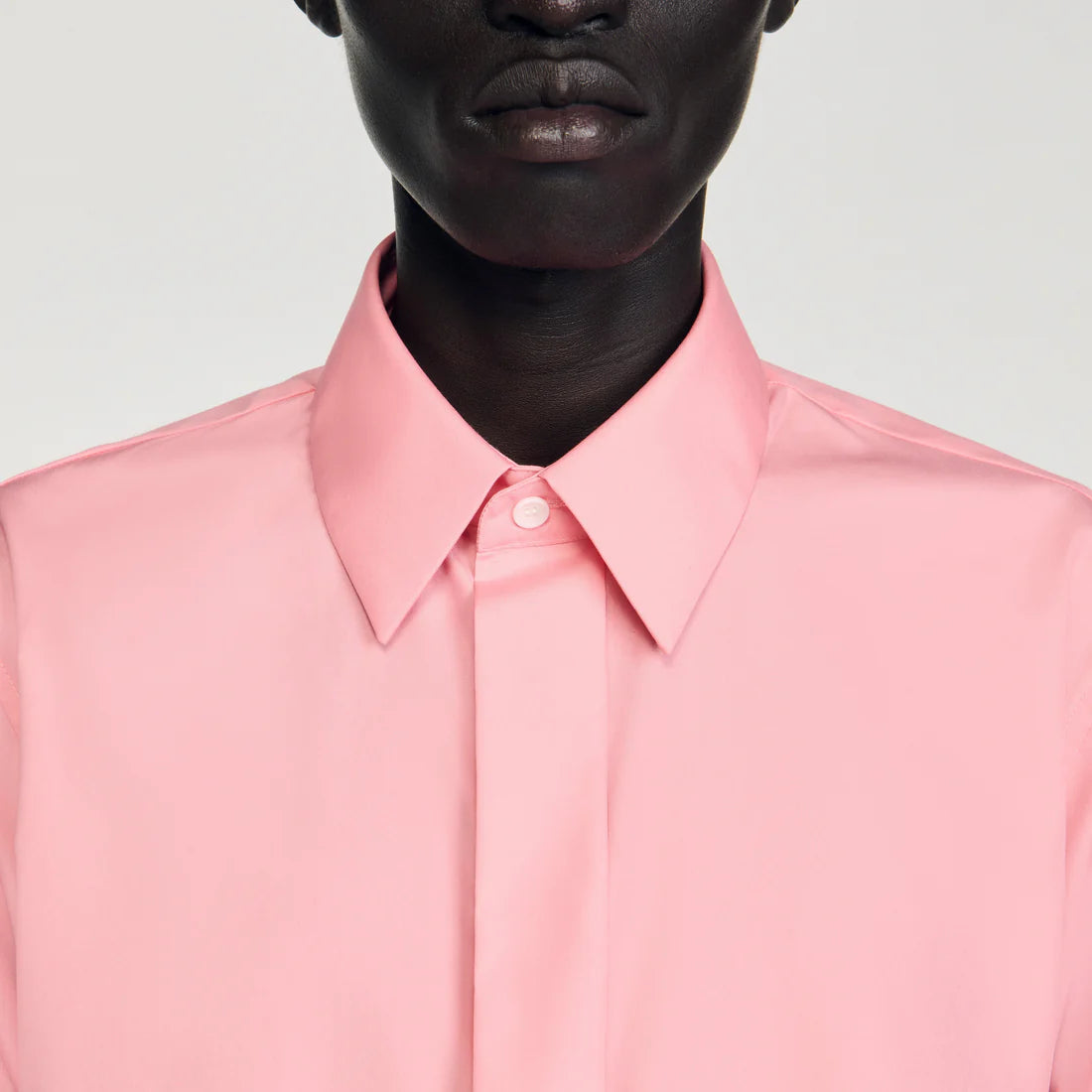 Hidden Shirt Plain Shirt Baby Pink
