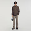 Joker Pocket Shirt with patch pockets Dark Taupe