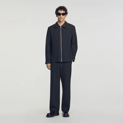 Joker Zip Shirt  Shirt Black