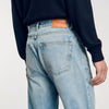Regular Stonewash And Whiskers Light Blue - Denim