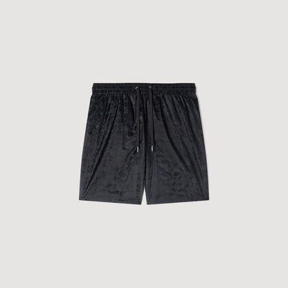 Squarecross Jacquard Mdc Square Cross Swim Shorts Dark Grey