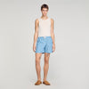 Maillot De Bain Catena Chain Print Swim Shorts Sky Blue