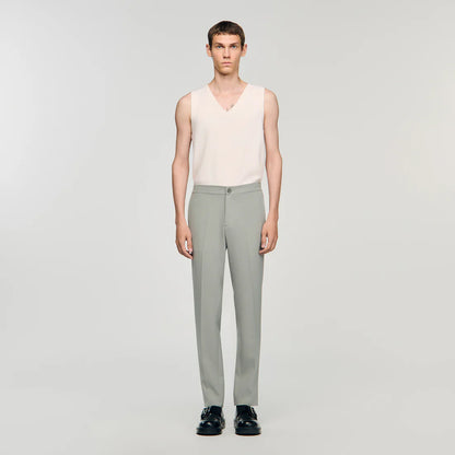 Jersey Jersey Trousers Steel