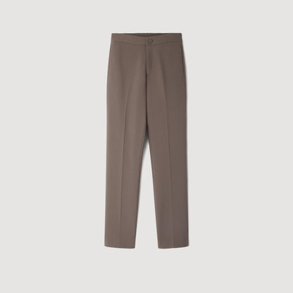 Jersey Jersey Trousers Light Taupe