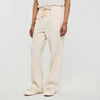 Rope Pant Wide-Leg Elasticated Cotton Trousers Butter Cream