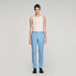 Formal Bleu Ciel Wool Suit Trousers Sky Blue