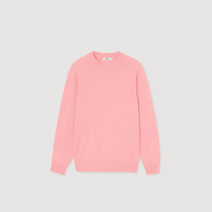 Crewneck Cashmere Cashmere Sweater Baby Pink