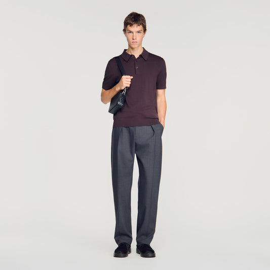Pablo Cotton  Knit Jumper Chocolate