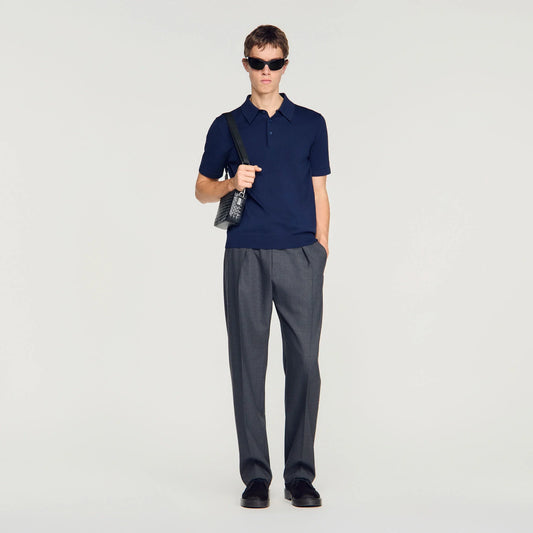 Pablo Cotton  Knit Jumper Royal Blue