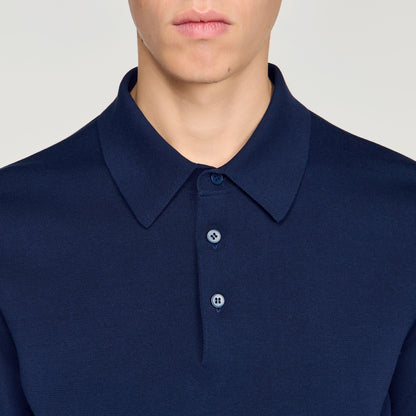 Pablo Cotton  Knit Jumper Royal Blue