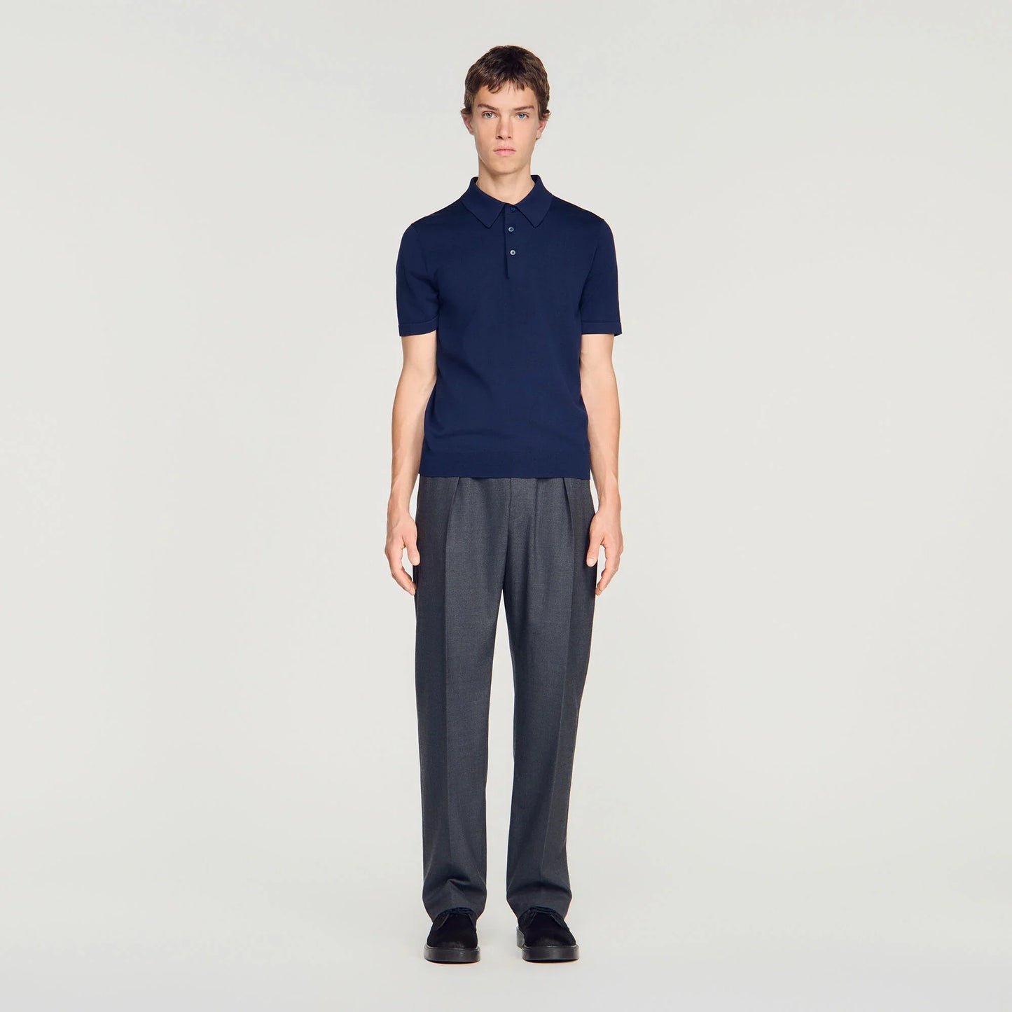 Pablo Cotton  Knit Jumper Royal Blue