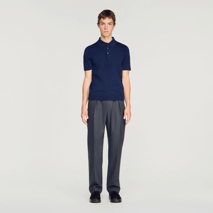 Pablo Cotton  Knit Jumper Royal Blue