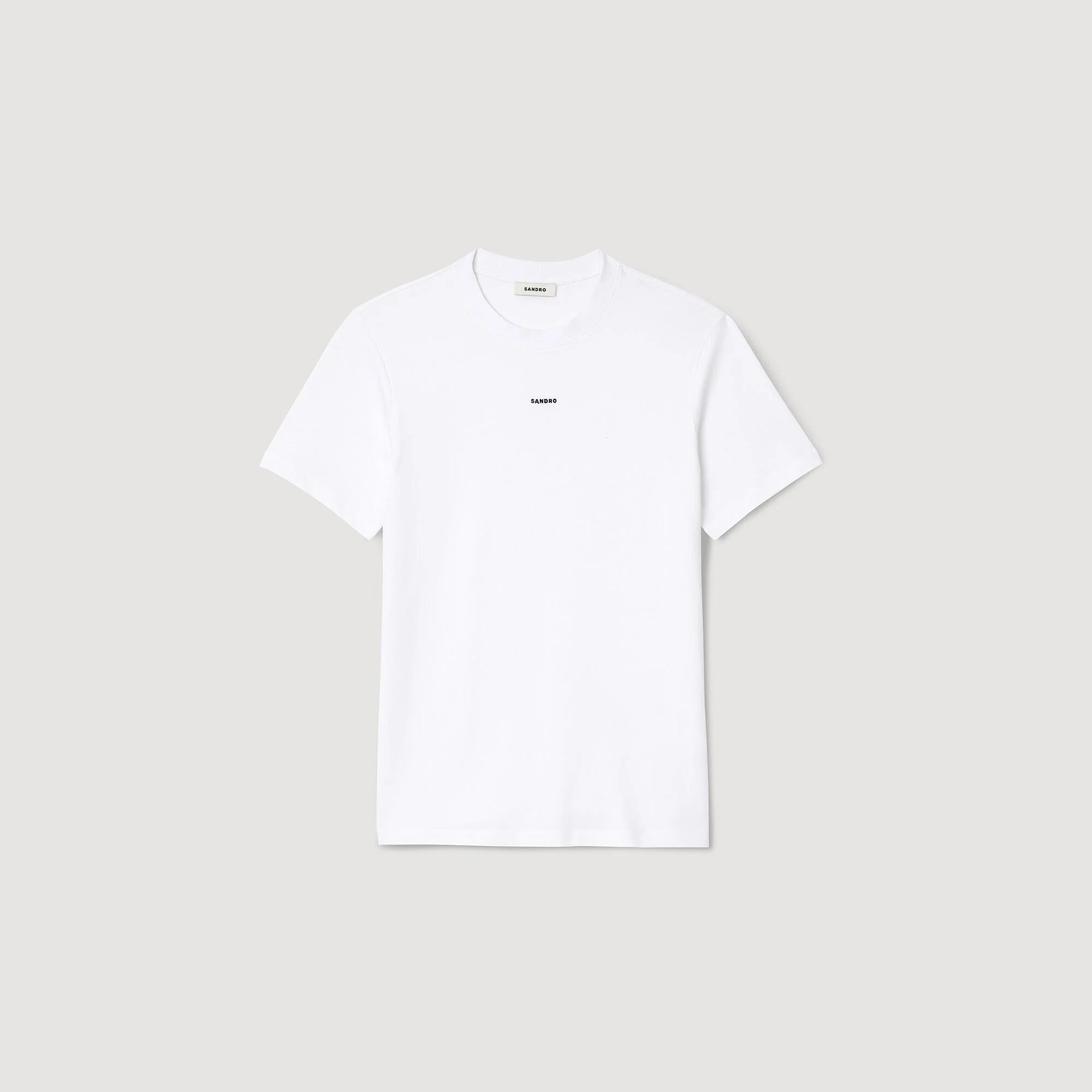 New Sandro  Tee Short-Sleeved T-Shirt White