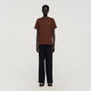 Tshirt Patch 4S Leather Logo T-Shirt Ginger Bread