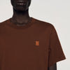 Tshirt Patch 4S Leather Logo T-Shirt Ginger Bread