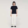 Sandro Logo Tee Cotton T-Shirt Black