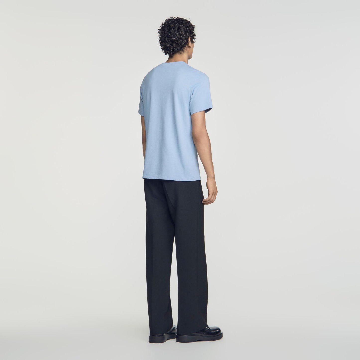Tshirt Tonal Patch 4S  T-shirt Blue Grey