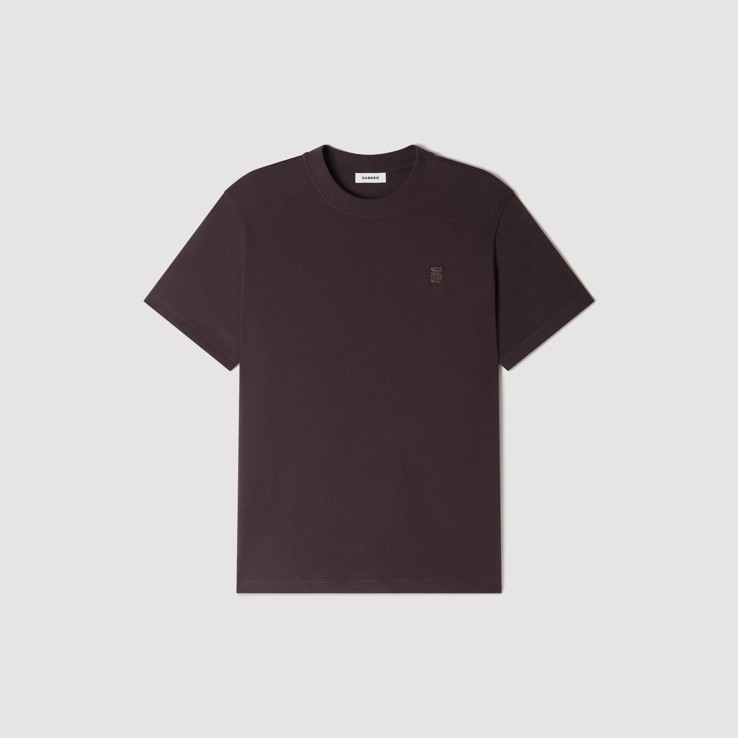 Tshirt Tonal Patch 4S  T-shirt Chocolate