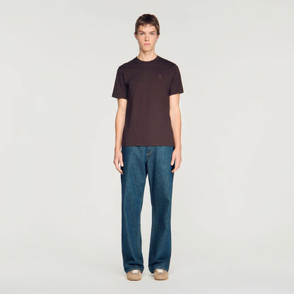 Tshirt Tonal Patch 4S  T-shirt Chocolate