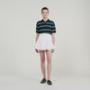 Meringue Short Bubble Skirt White