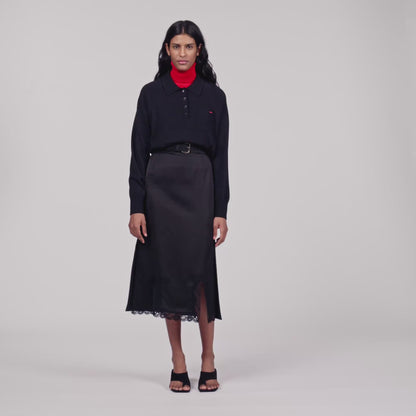 Enja  Knit Skirt Black
