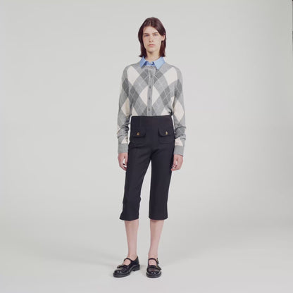 Adenio Capri Trousers Black