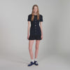Keira  Structured Dress Midnight Blue