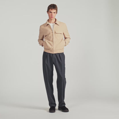 New Fifties  Worker Jacket Cappucino