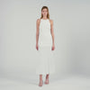 Milana Beaded Dress Ecru