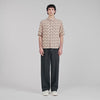 Big Rope Mc Loose-Fit Rope Print Shirt Butter Cream
